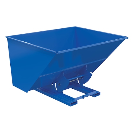 Vestil HOPPER W/O BUMP & DUMP LD 3 CU 2K BLUE D-300-LD-NB